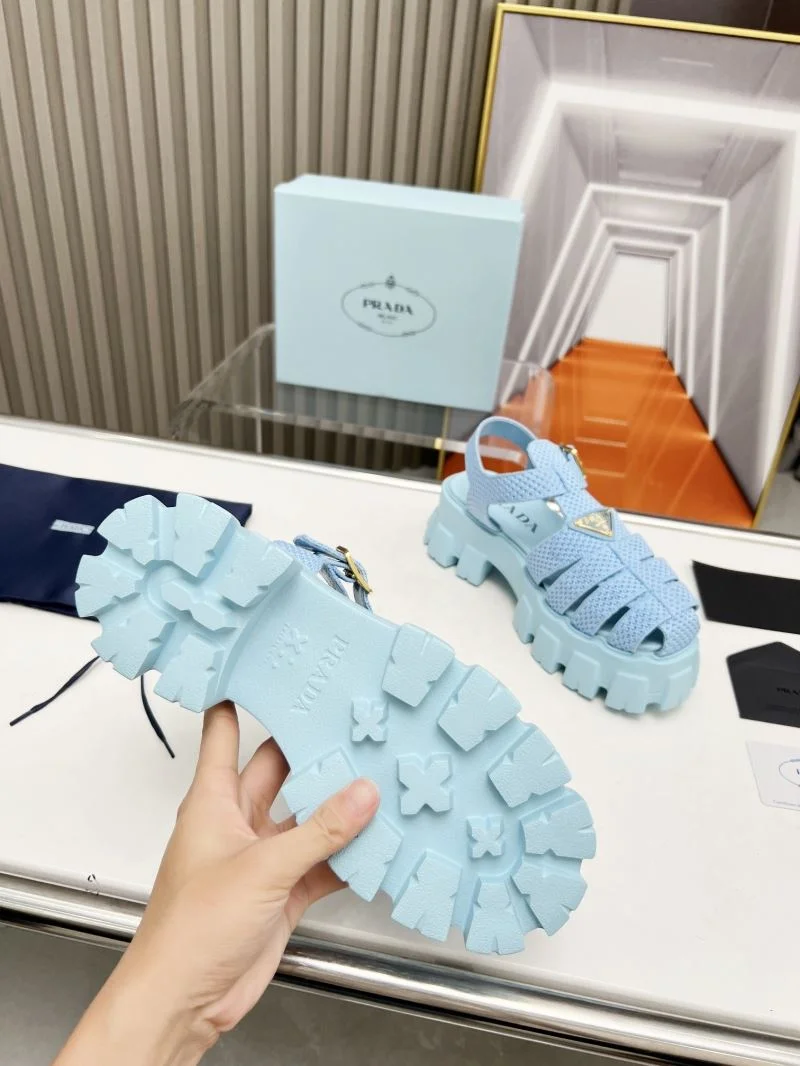 WaterResistant Prada Sandals 35004