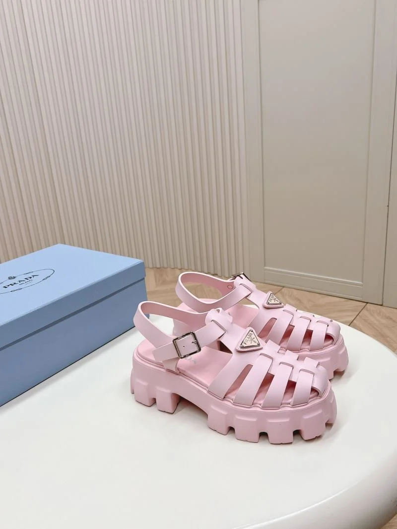Sleek Prada Sandals 34679