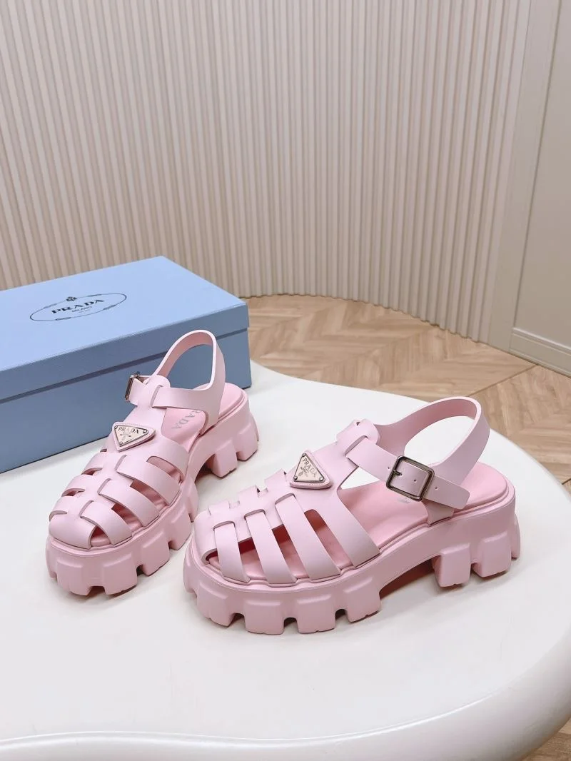 Sleek Prada Sandals 34679
