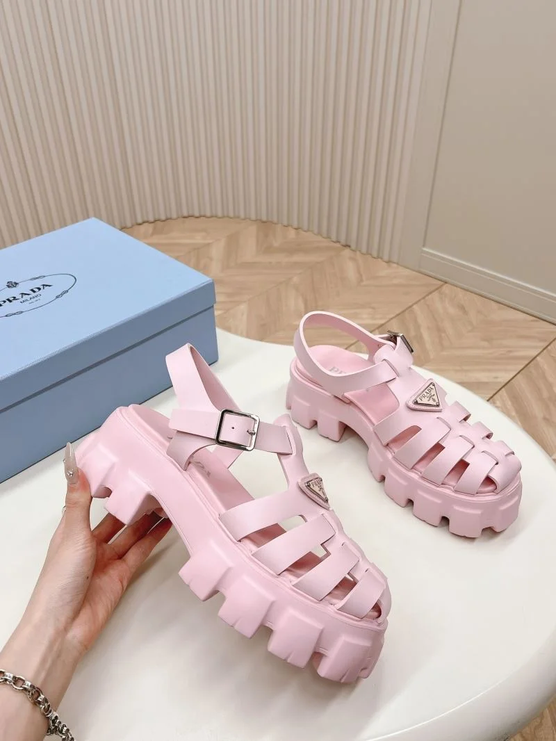 Sleek Prada Sandals 34679
