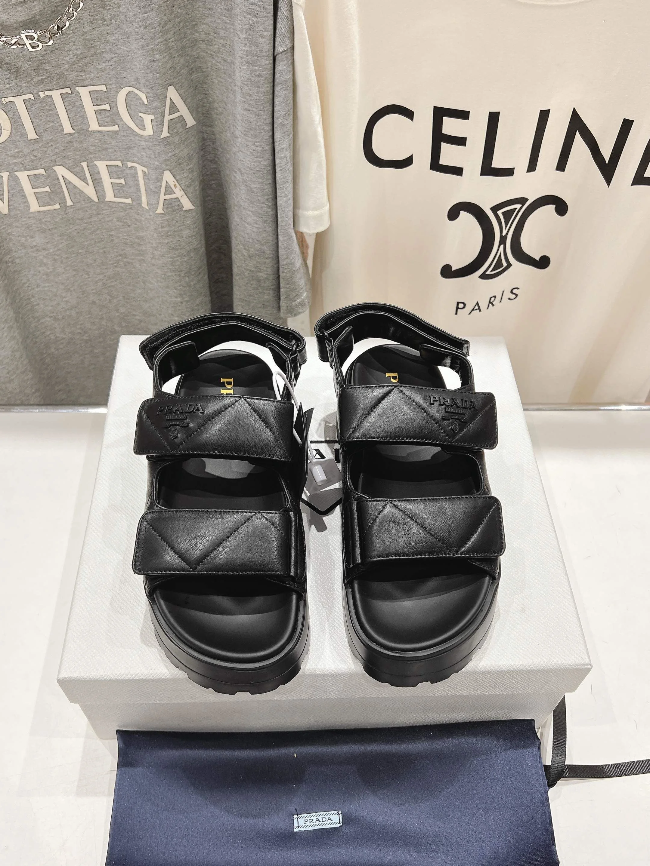 OdorResistant Prada Sandals 34129
