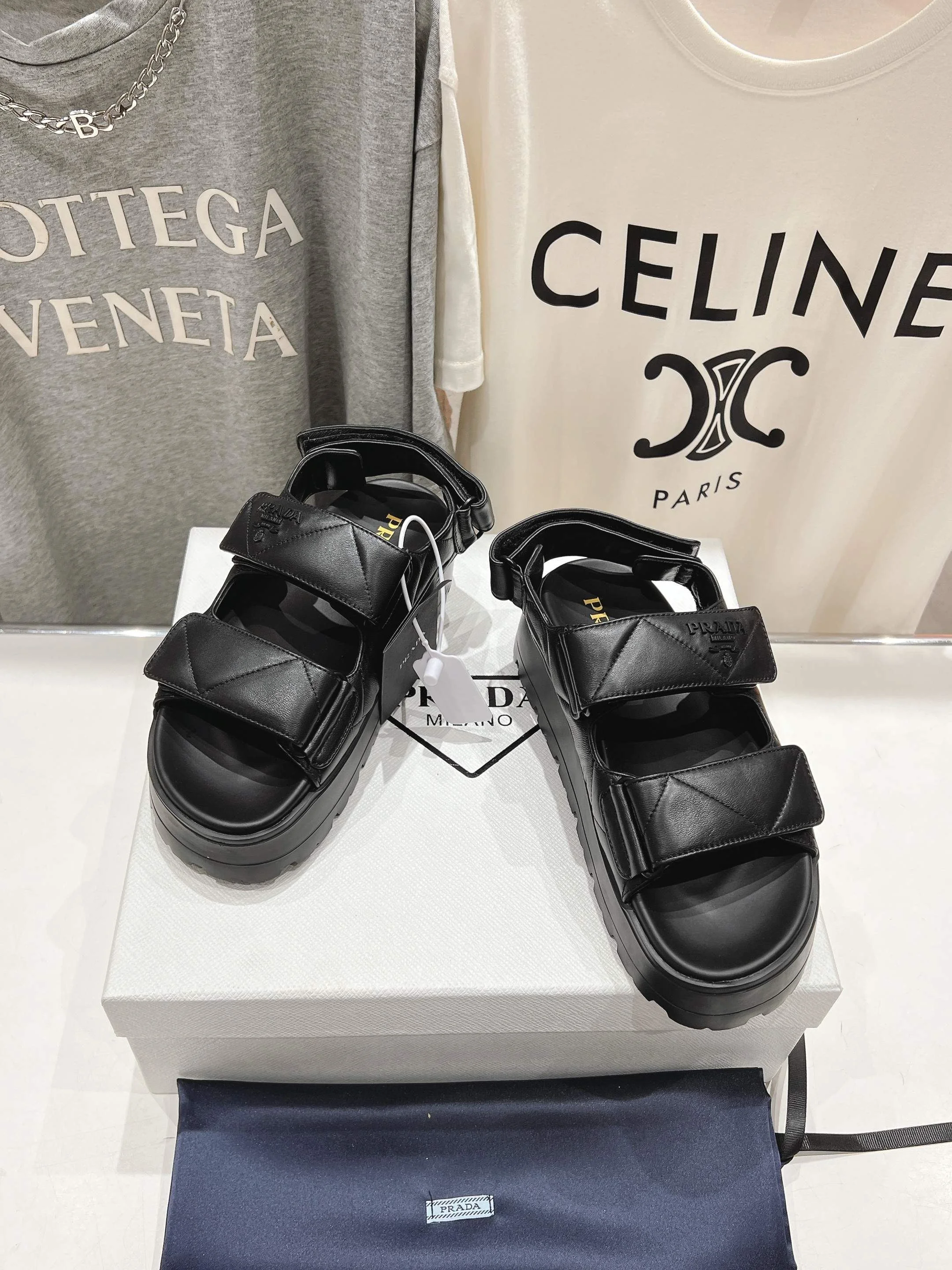 OdorResistant Prada Sandals 34129