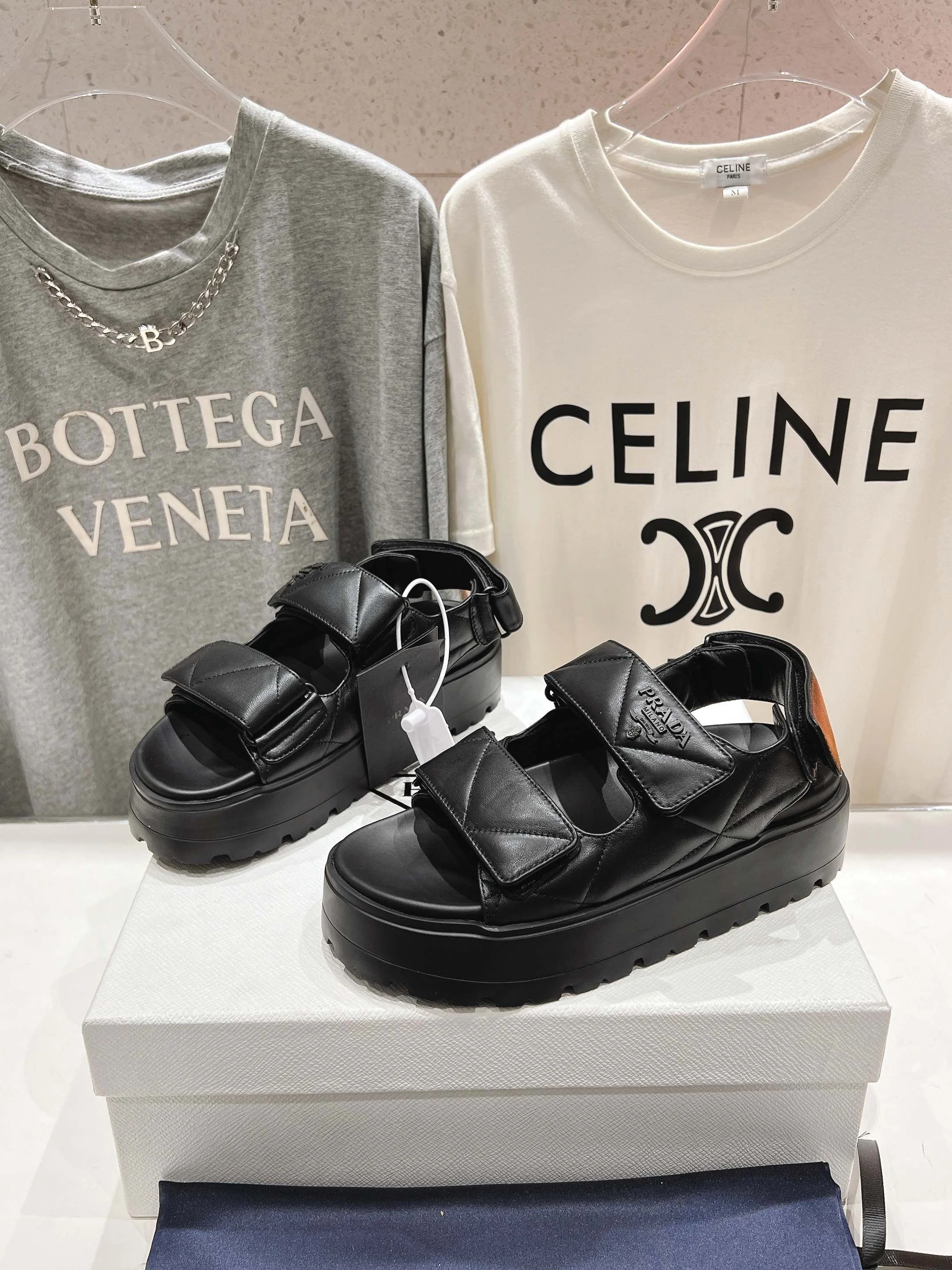 OdorResistant Prada Sandals 34129