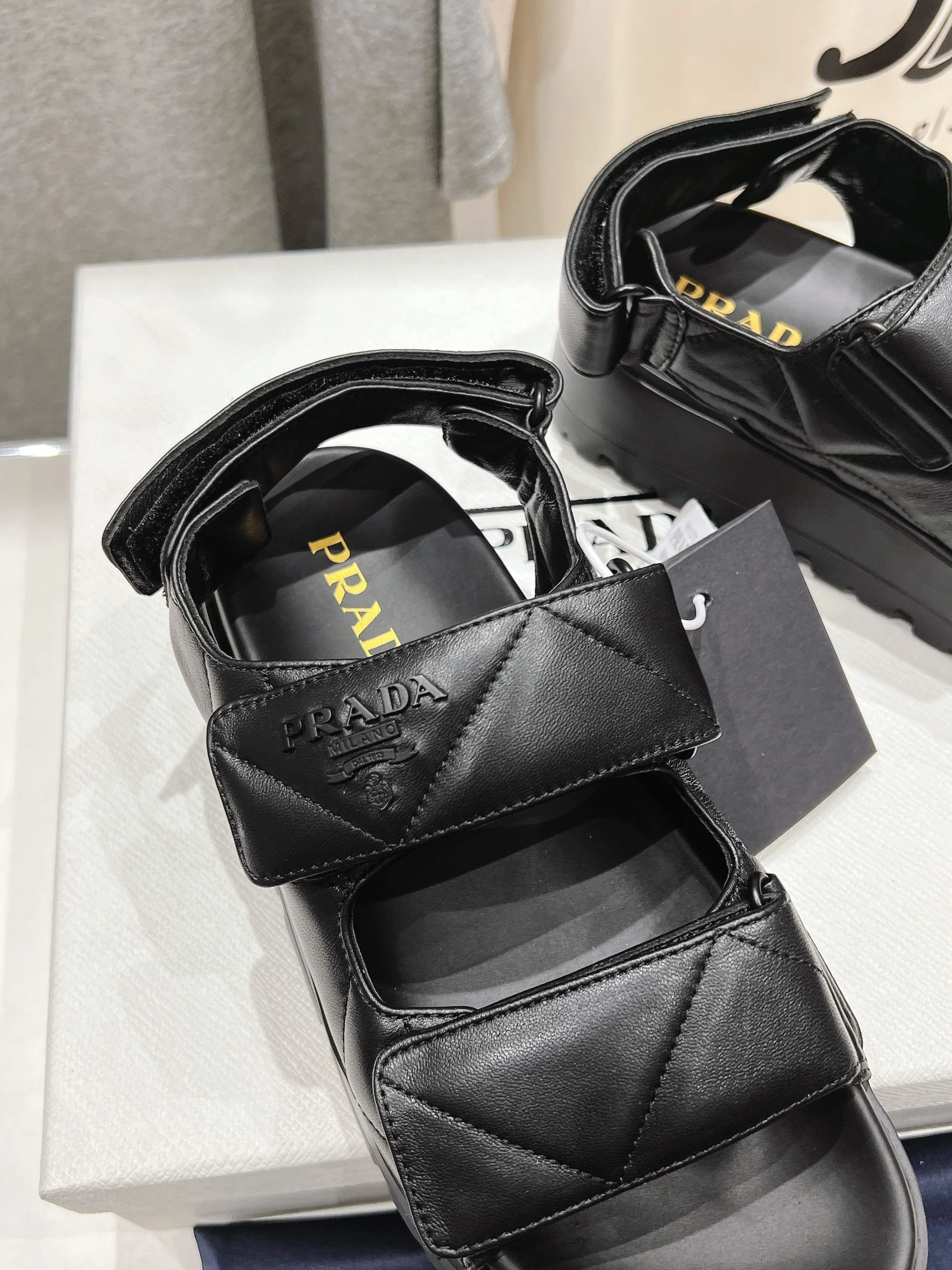 OdorResistant Prada Sandals 34129