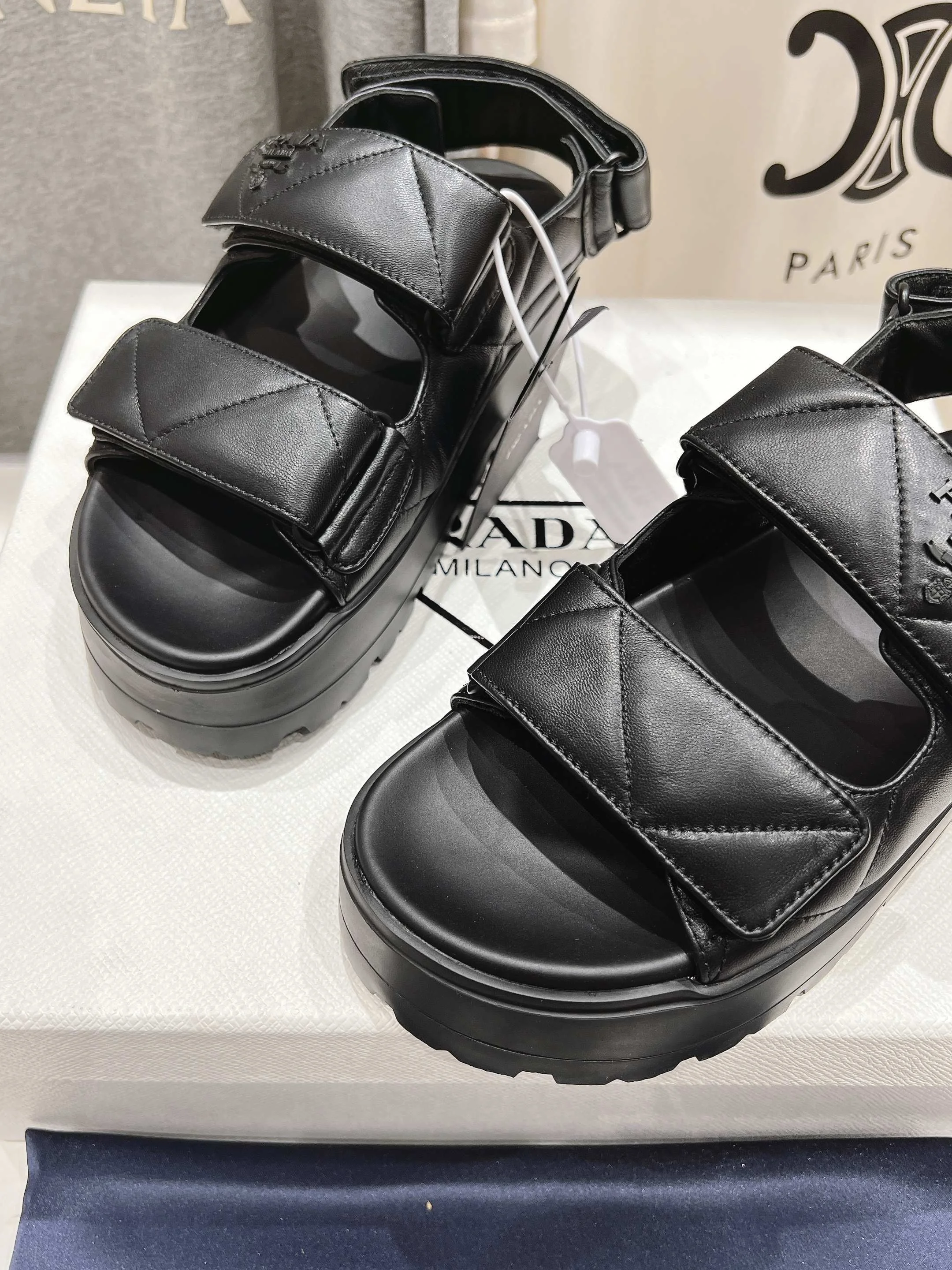 OdorResistant Prada Sandals 34129