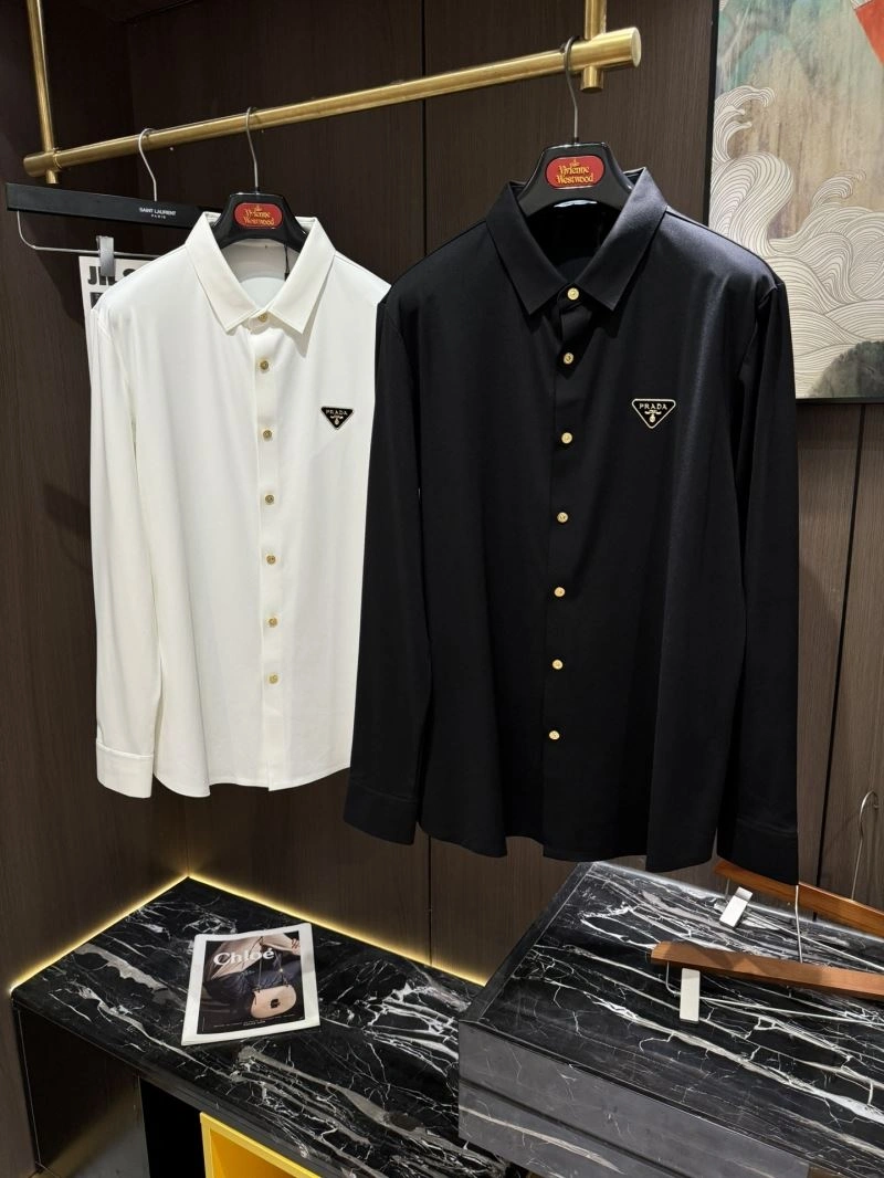 Prada Shirts Breathable 170887