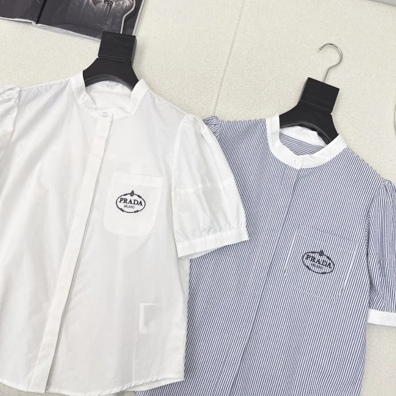 RelaxedFit Prada Shirts 166124