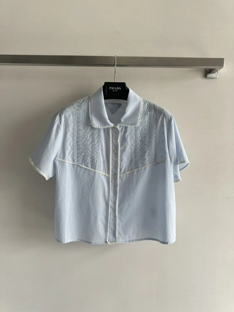 RelaxedFit Prada Shirts 165827