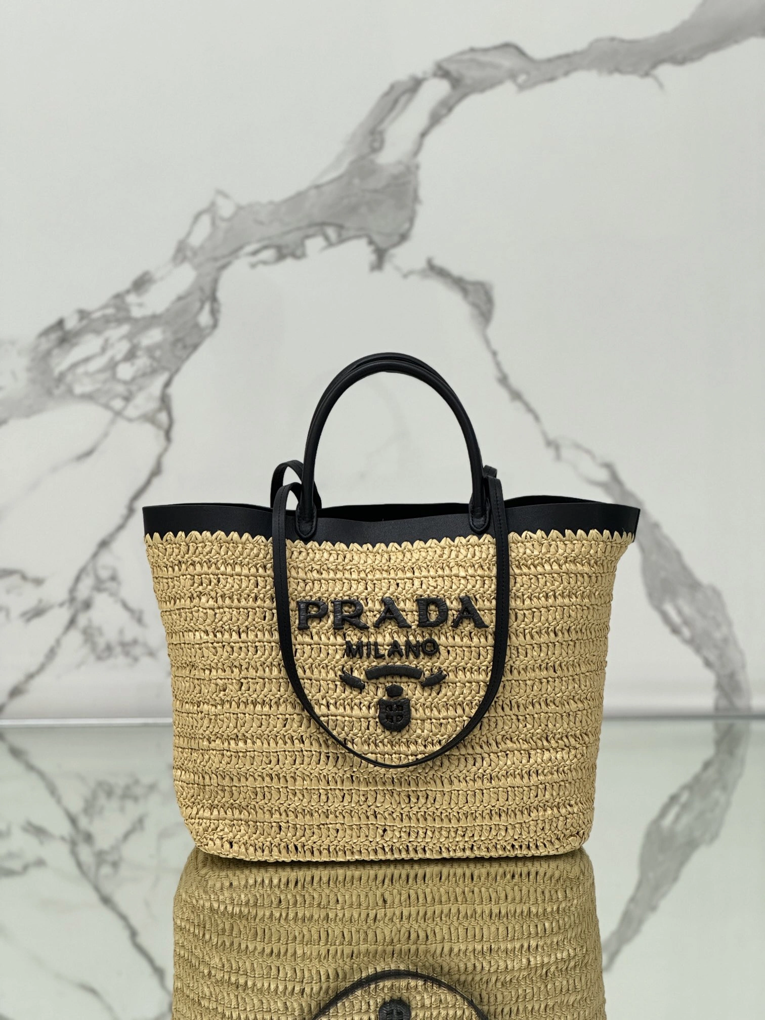 Unisex Prada Shopping Bags 71676