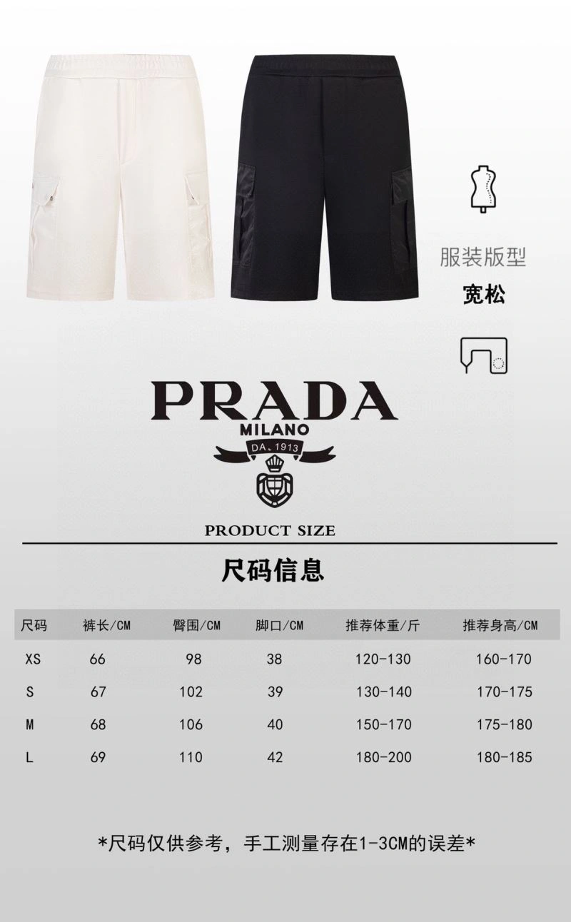 Prada Short Pants SunProtective 171434