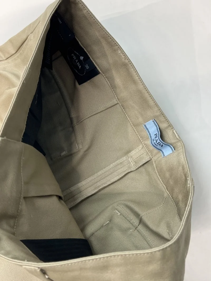 RelaxedFit Prada Short Pants 166119