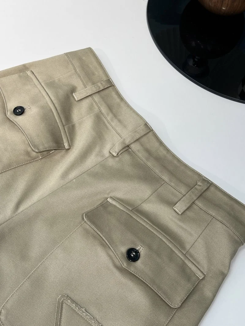 RelaxedFit Prada Short Pants 166119