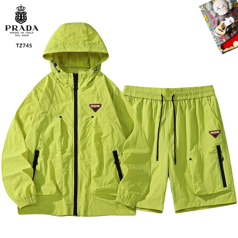 Upgraded Prada Short Suits 166664