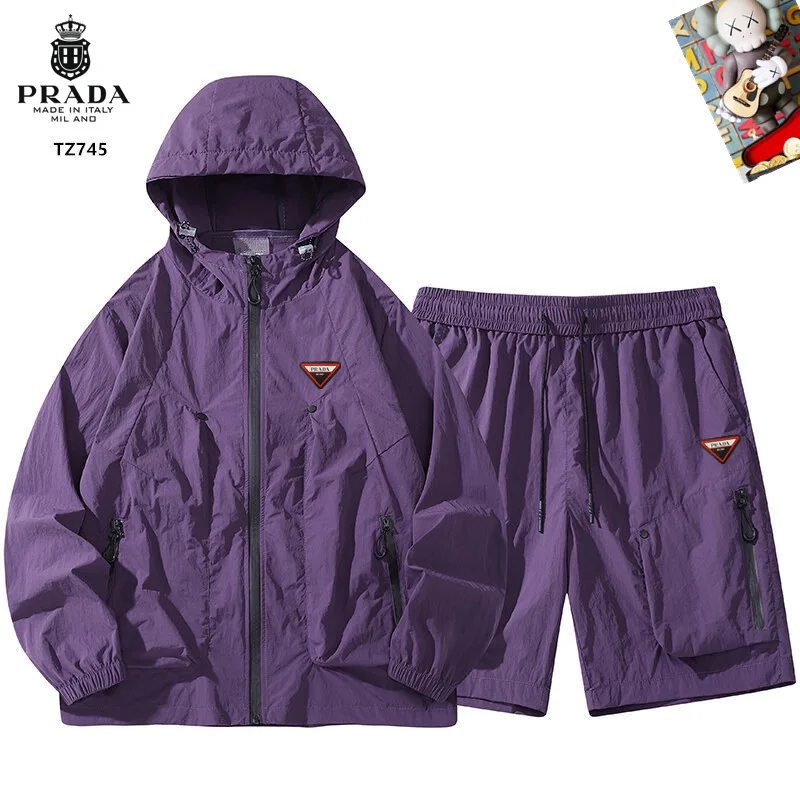 Upgraded Prada Short Suits 166664