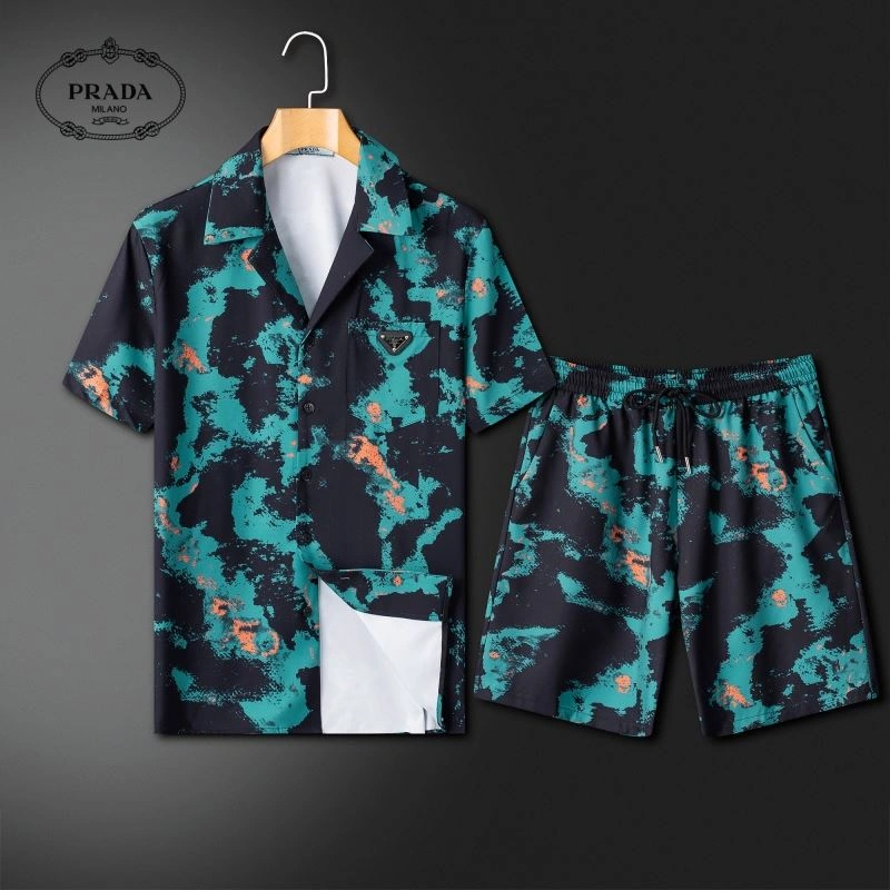 Prada Short Suits Lightweight 171743