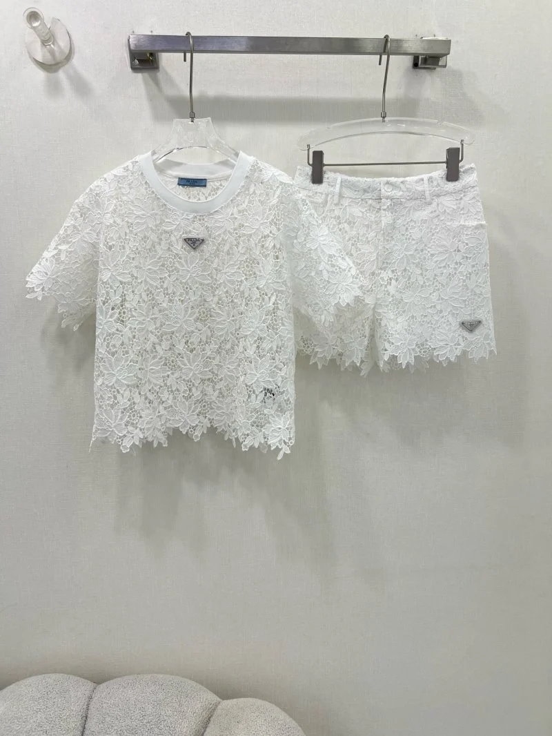 Prada Short Suits Comfortable 166152