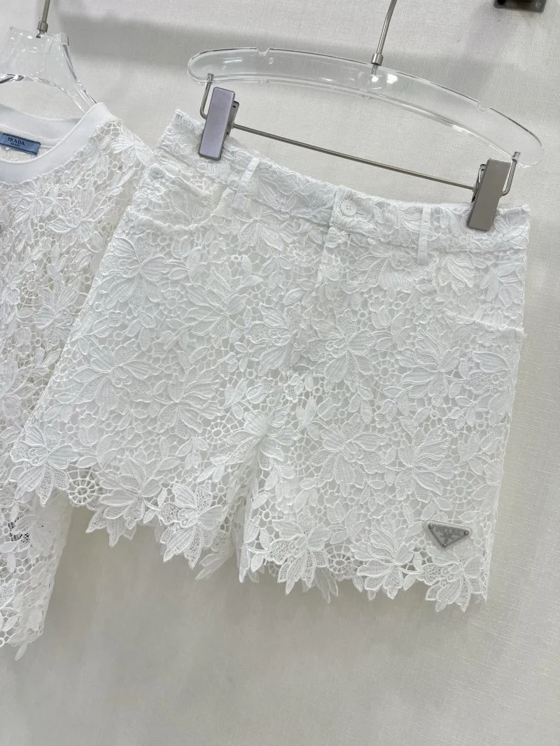 Prada Short Suits Comfortable 166152