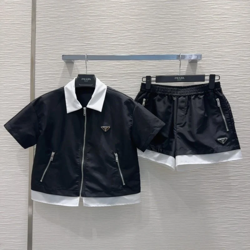Prada Short Suits Youthful 166509