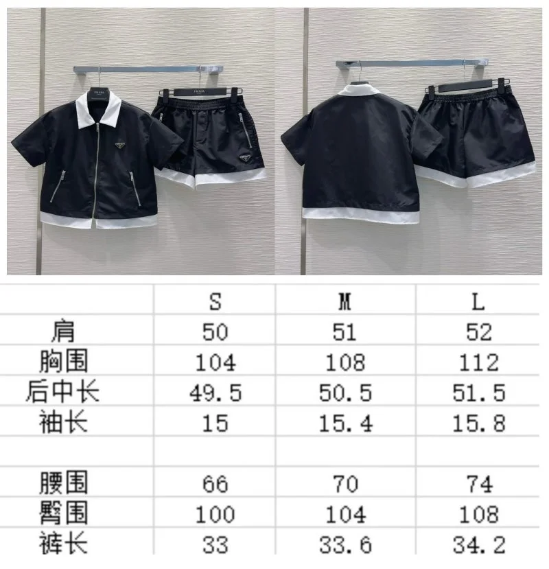 Prada Short Suits Youthful 166509