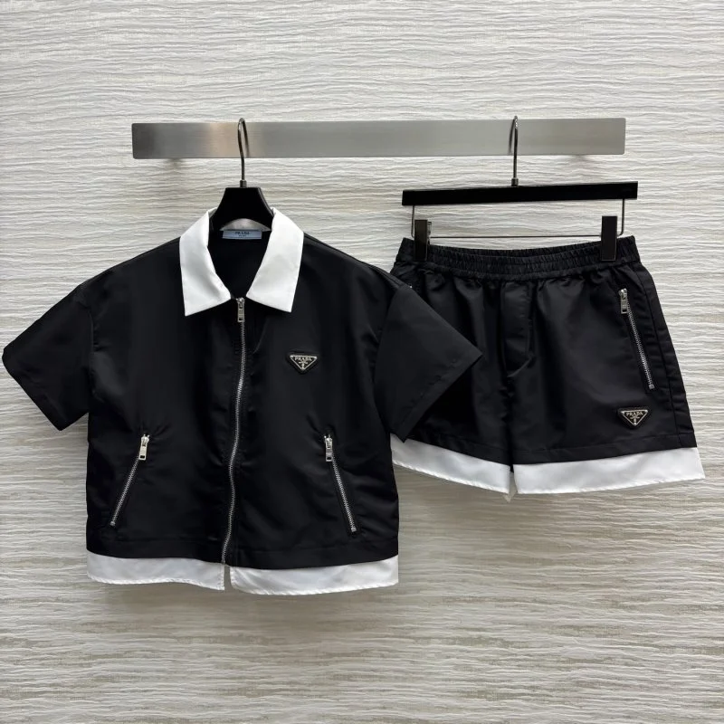 Prada Short Suits Minimalist 166499