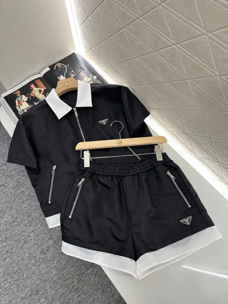 Prada Short Suits Unisex 166496