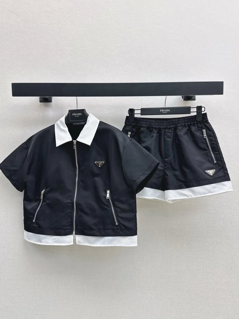 Prada Short Suits Comfortable 165779