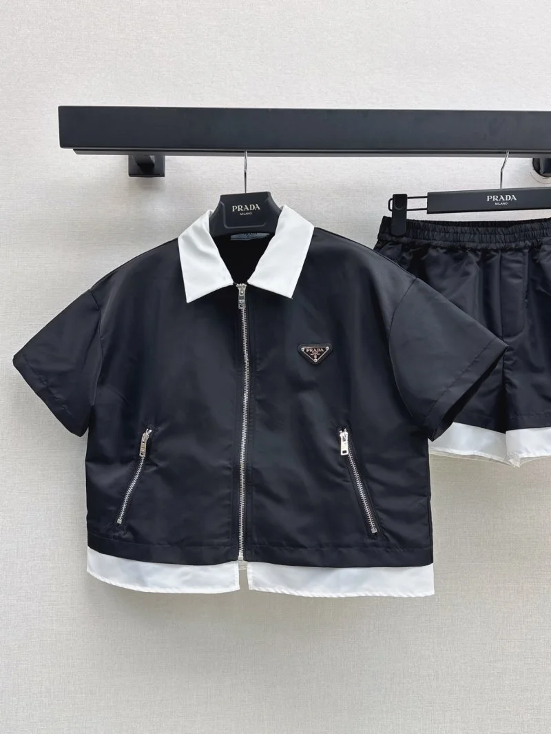 Prada Short Suits Comfortable 165779