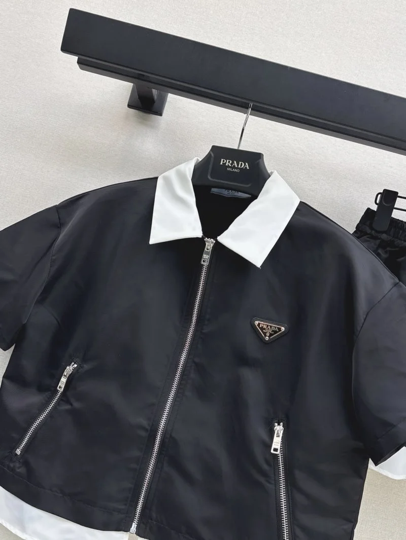 Prada Short Suits Comfortable 165779