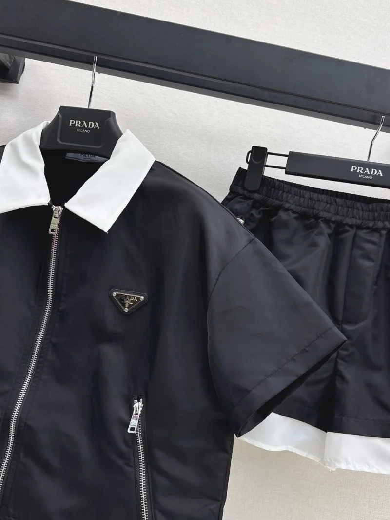 Prada Short Suits Comfortable 165779