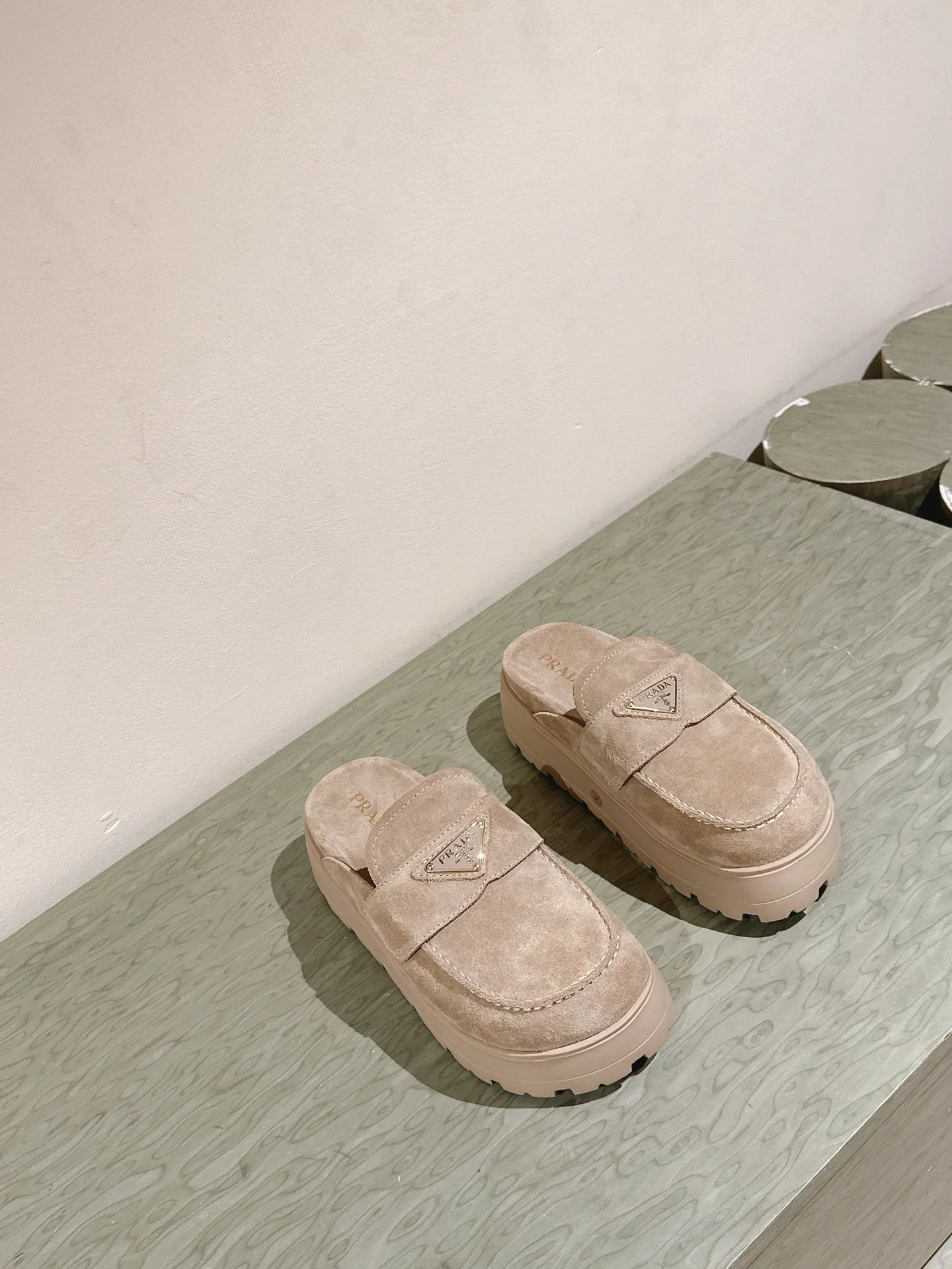 EyeCatching Prada Slippers 34285