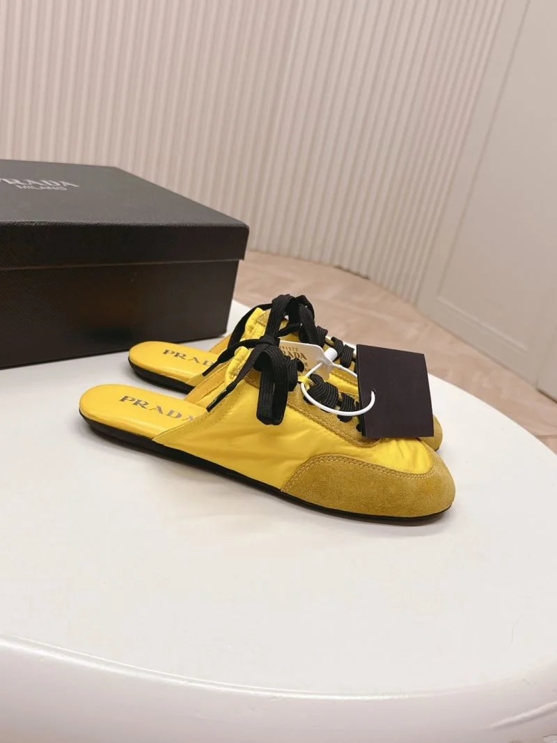 Prada Slippers Neat 34989