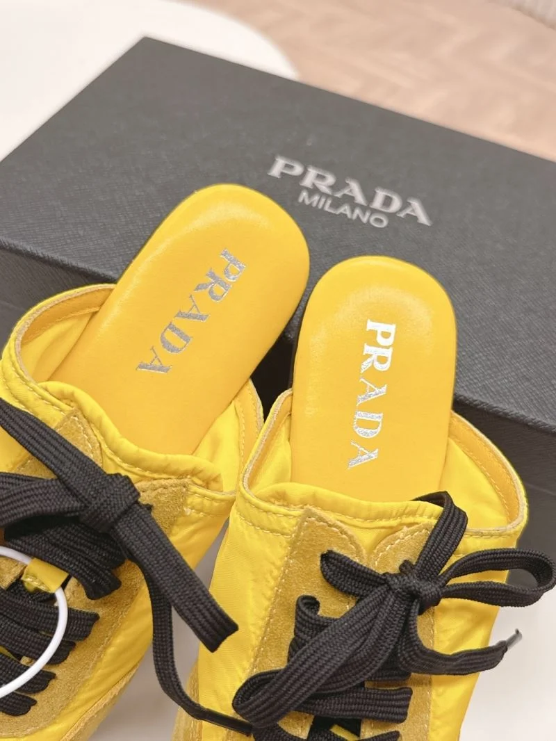 Prada Slippers Neat 34989