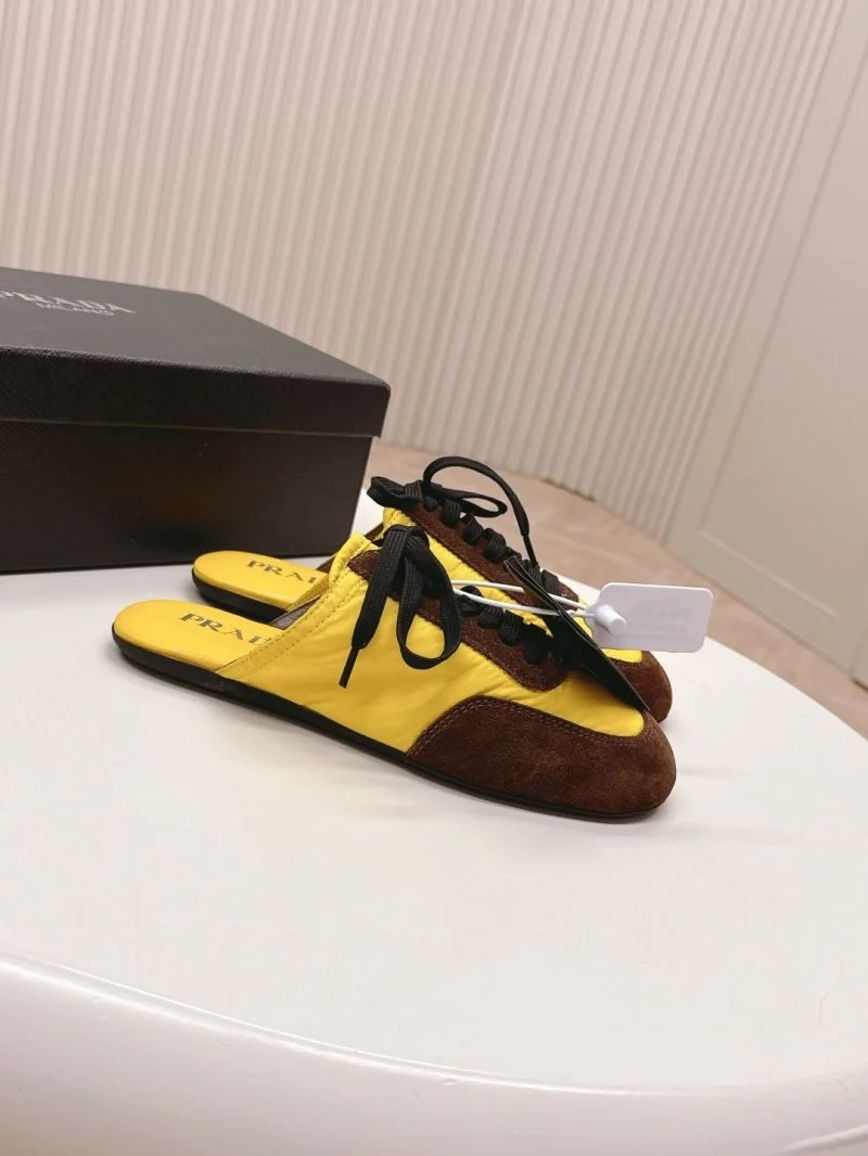 Minimalist Prada Slippers 34977