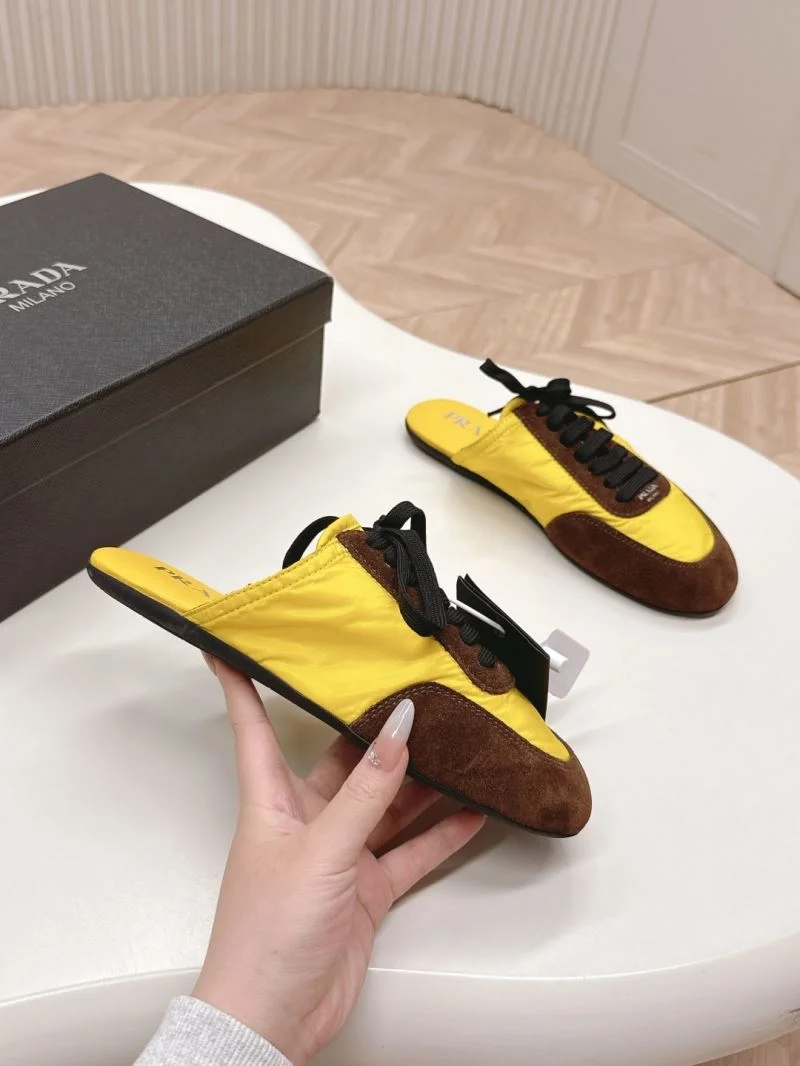 Minimalist Prada Slippers 34977