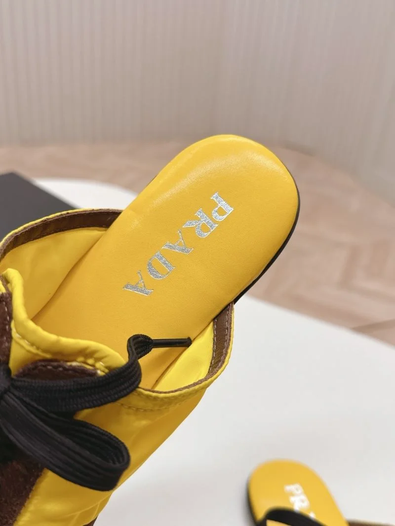 Minimalist Prada Slippers 34977
