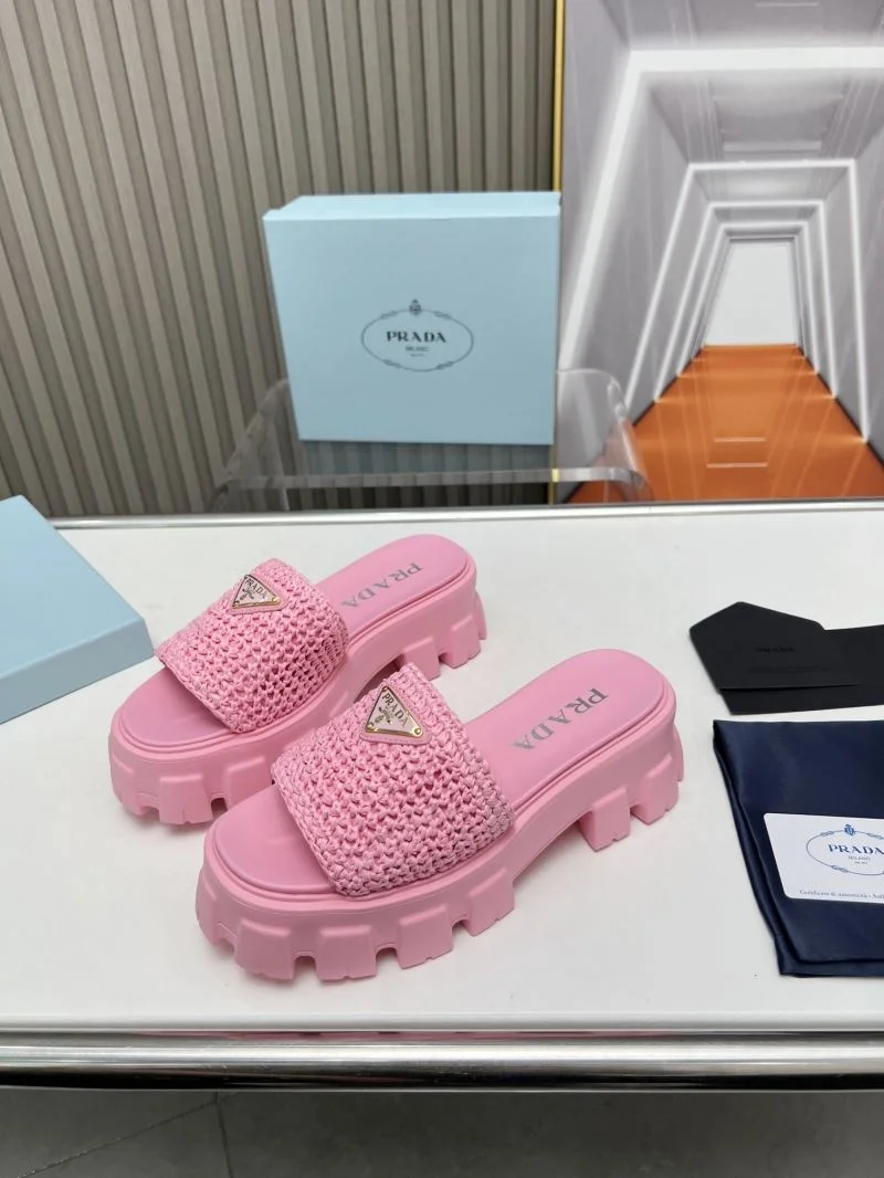 Supportive Prada Slippers 34893