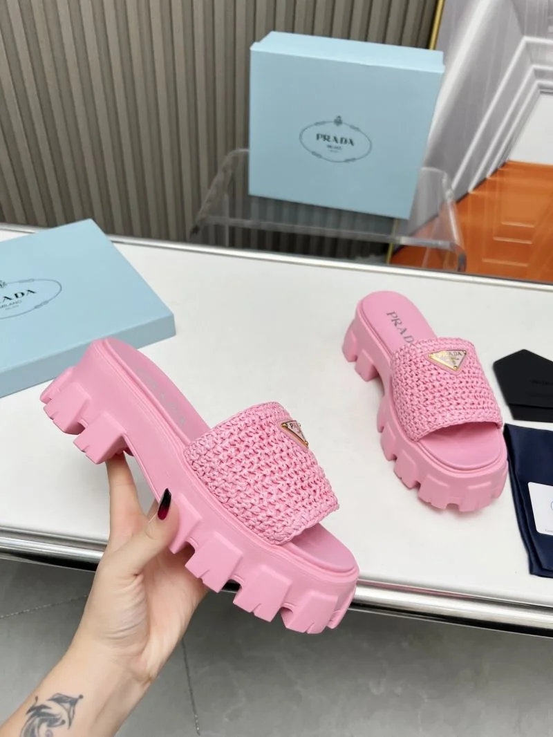Supportive Prada Slippers 34893