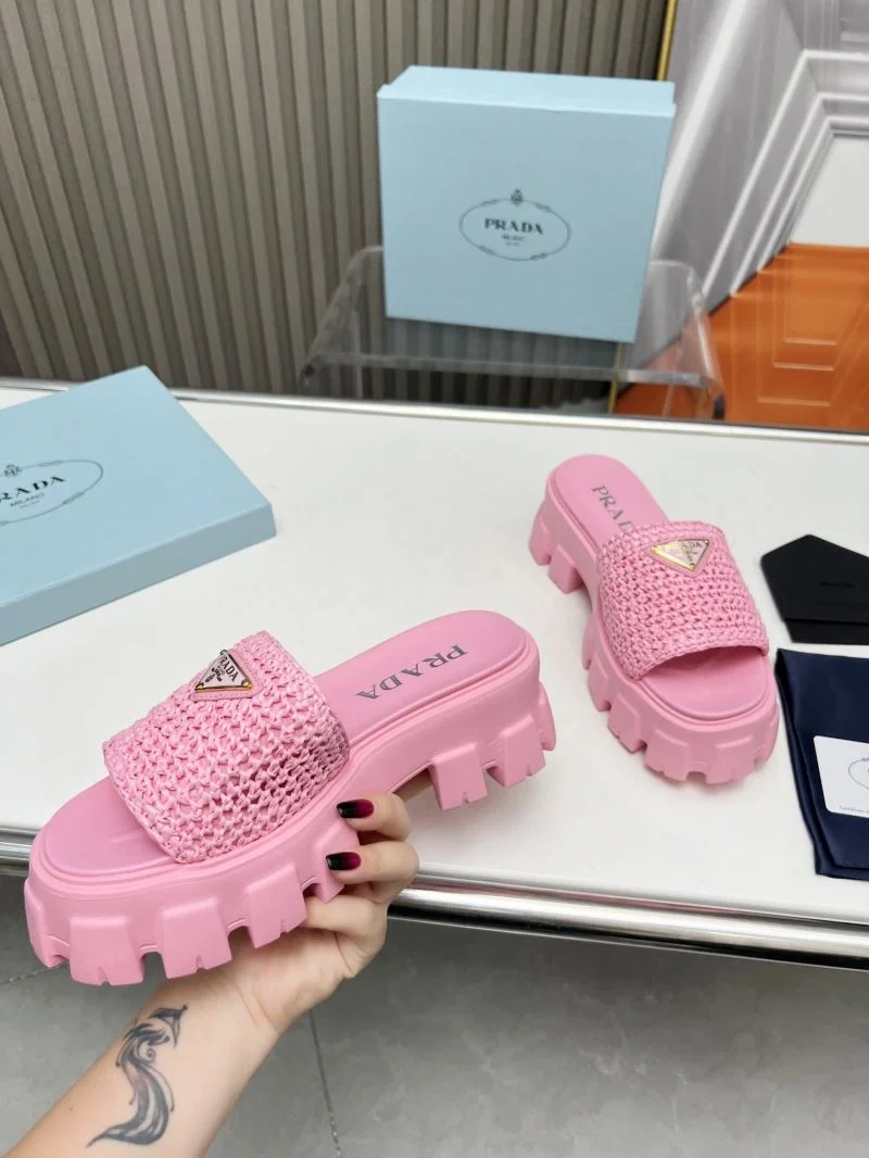 Supportive Prada Slippers 34893