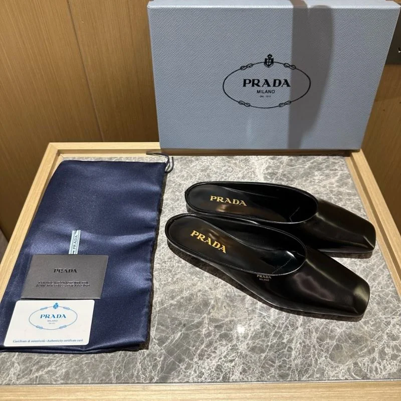 Refined Prada Slippers 34612