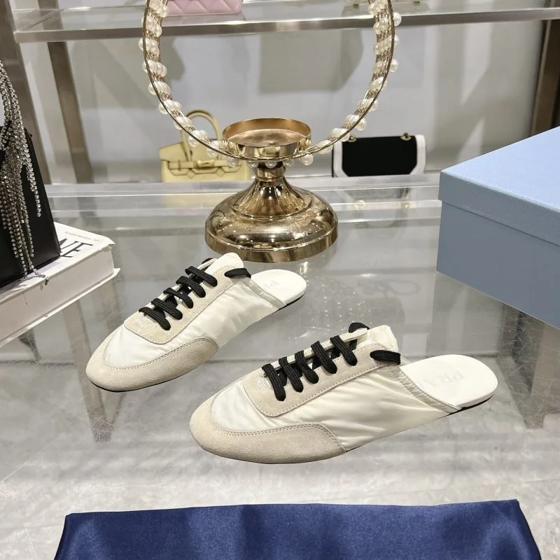 Sleek Prada Slippers 34625