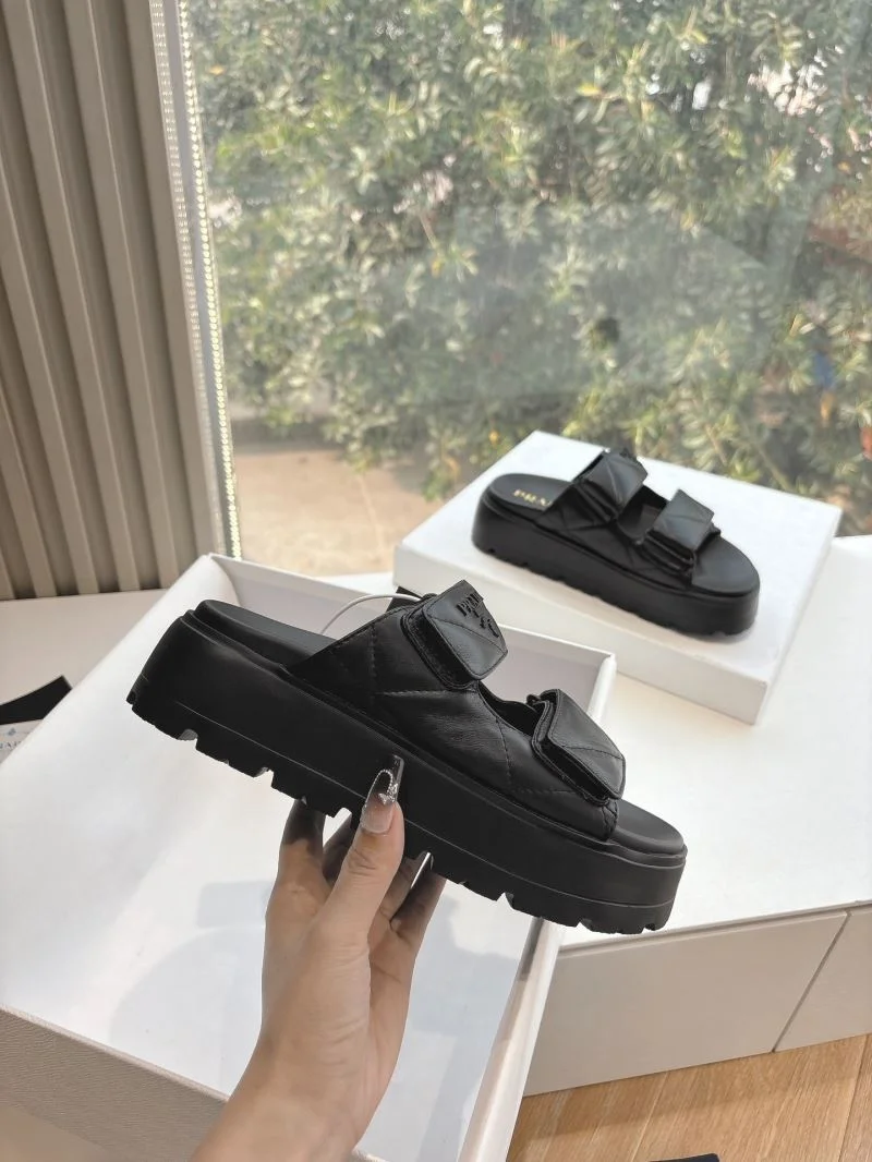 Compact Prada Slippers 34519