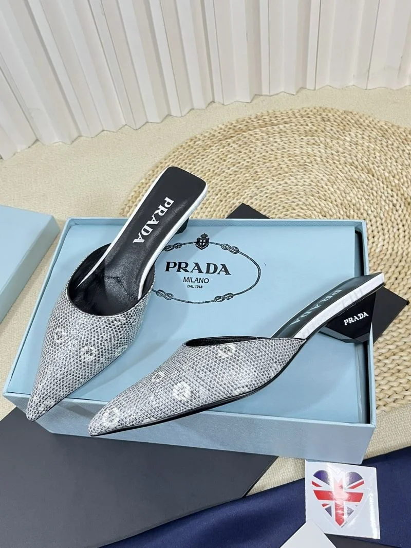 Breathable Prada Slippers 34481