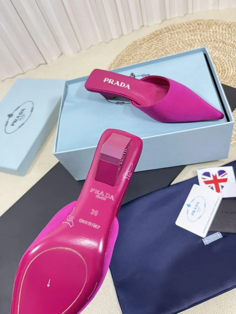 Trendsetting Prada Slippers 34480