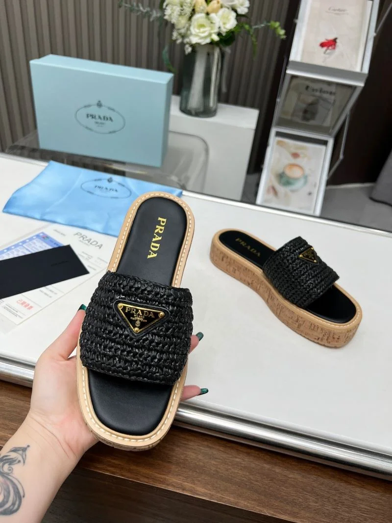 Trendsetting Prada Slippers 34462