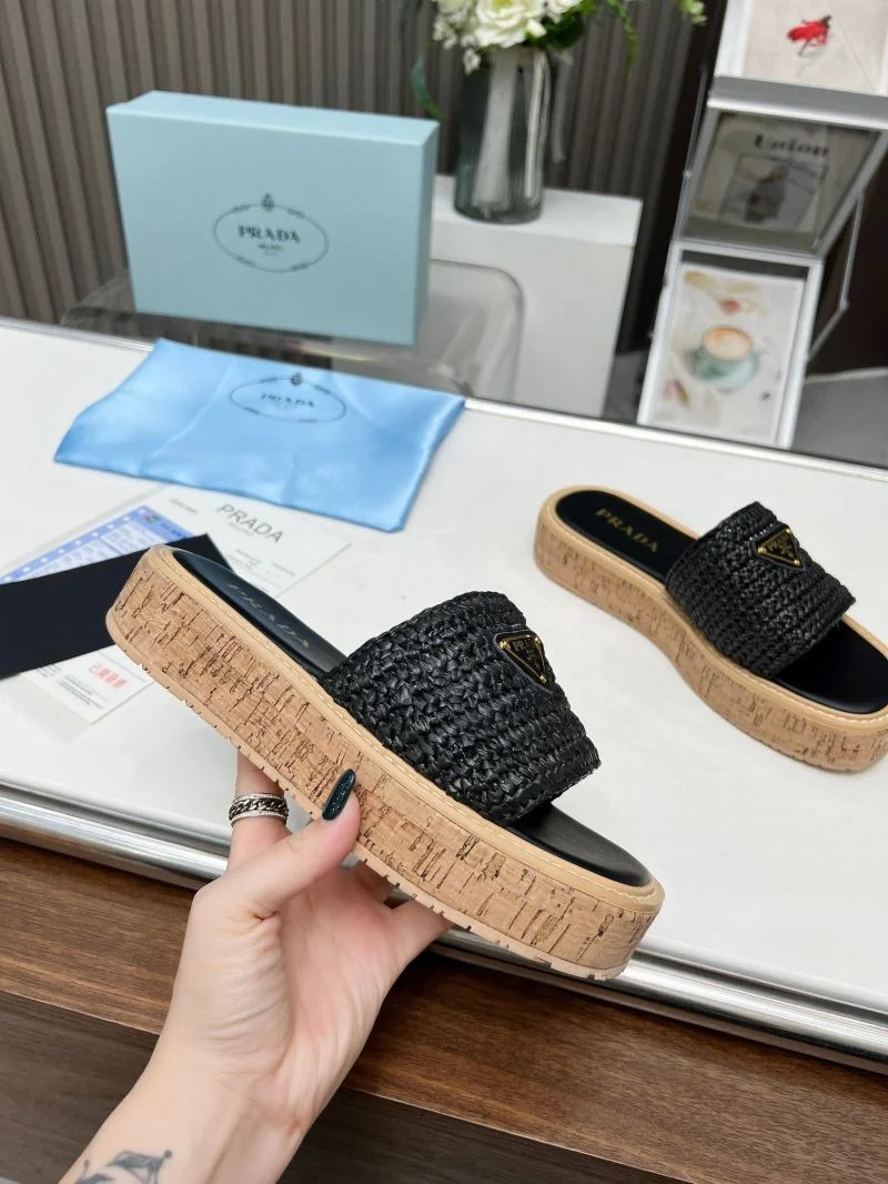 Trendsetting Prada Slippers 34462