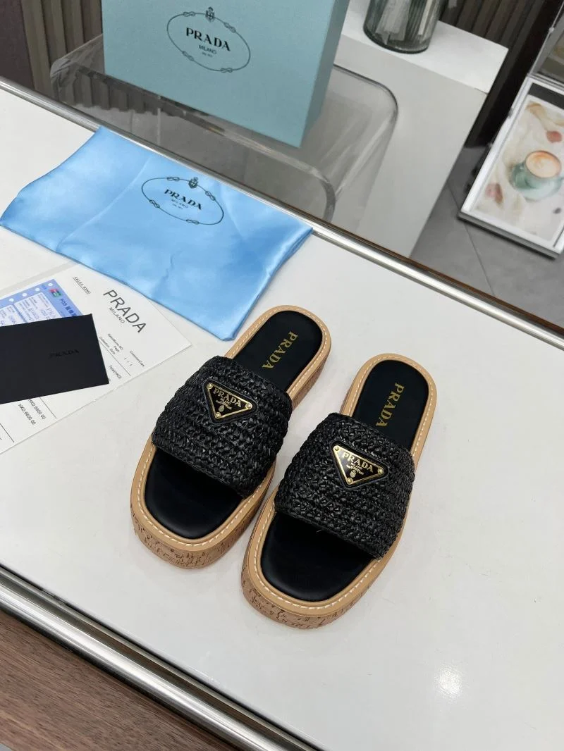 Trendsetting Prada Slippers 34462