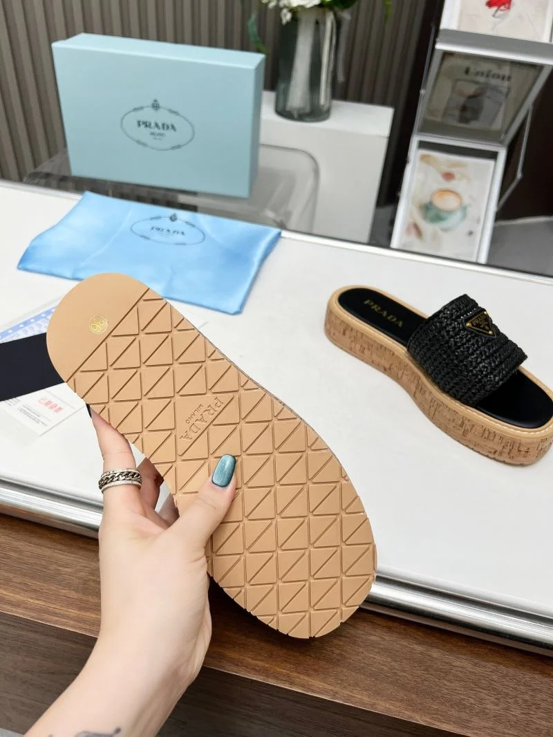 Trendsetting Prada Slippers 34462