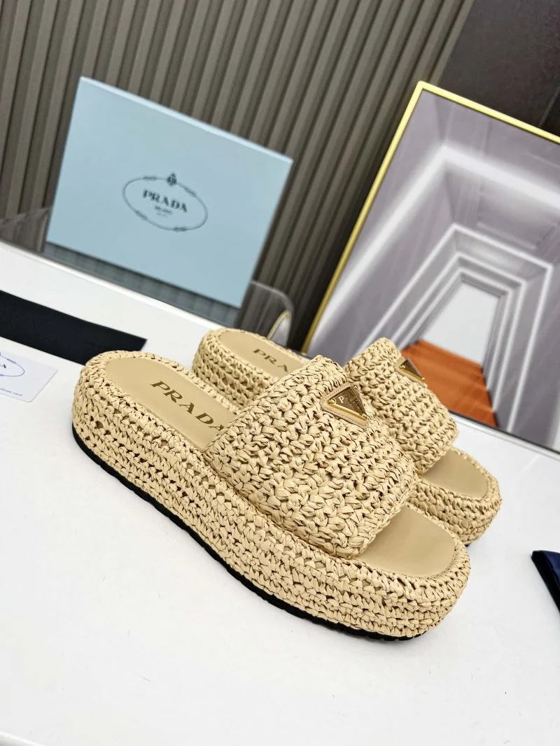 Versatile Prada Slippers 34457