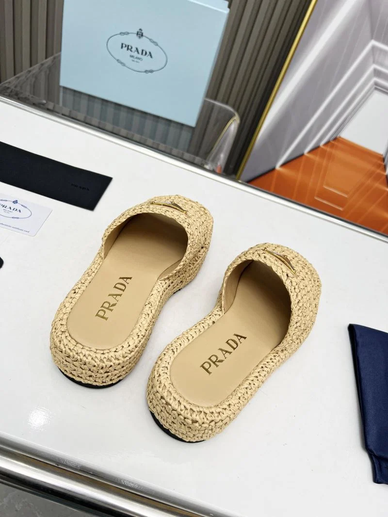 Versatile Prada Slippers 34457