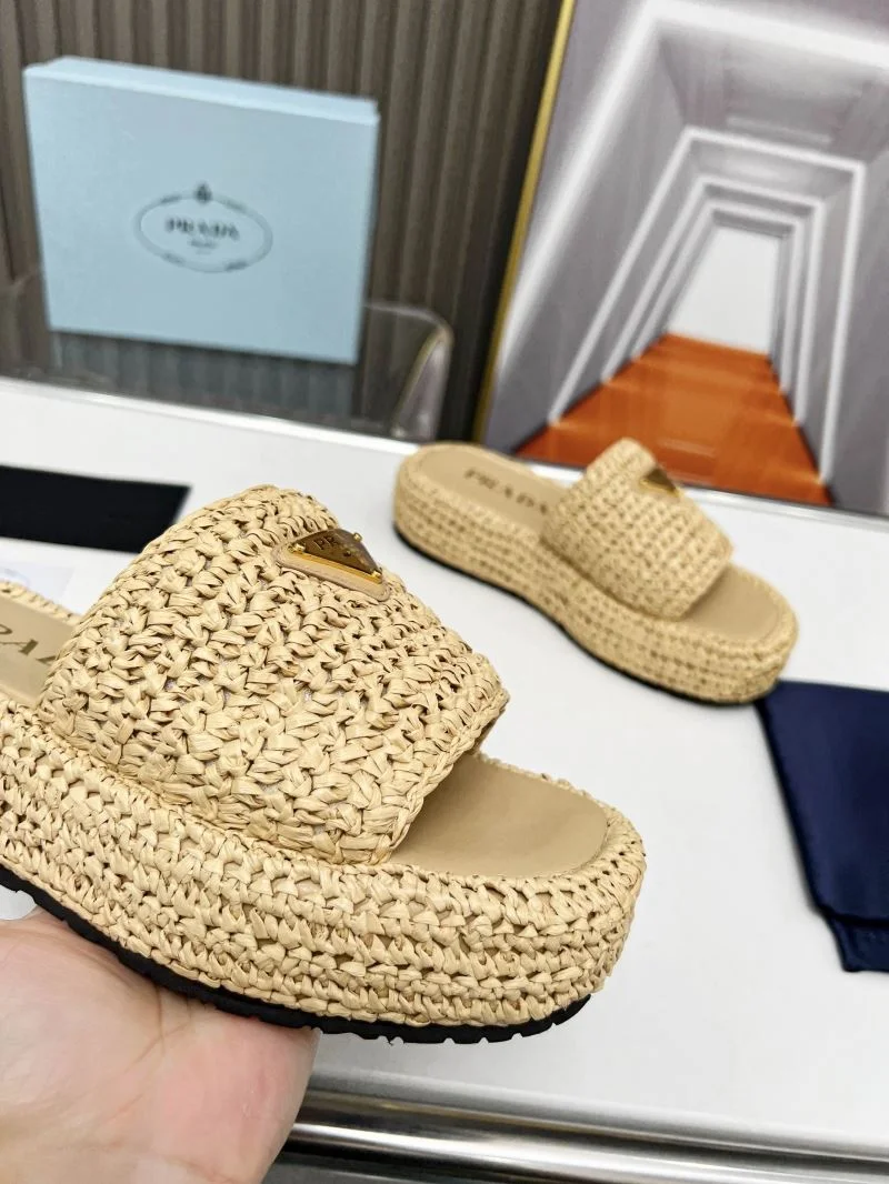 Versatile Prada Slippers 34457